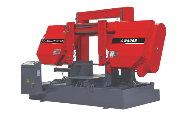 马湾镇GW4265双柱龙门卧式带锯床