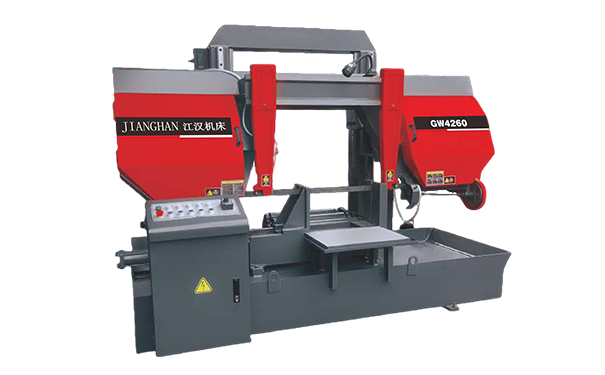 马湾镇GW4260双柱龙门卧式带锯床